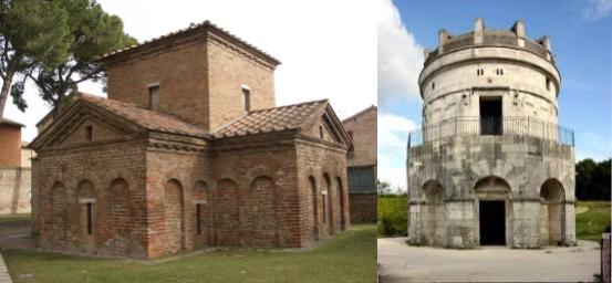 I mausolei di Galla Placidia e Teodorico
